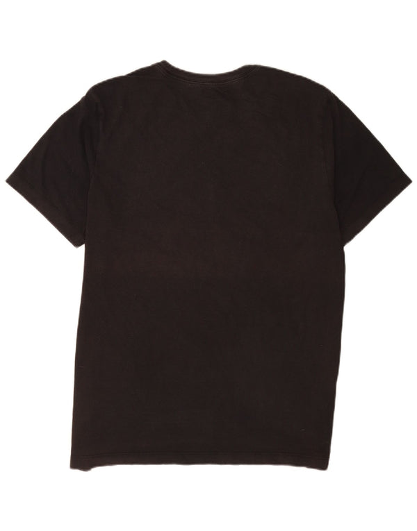 Nike Mens Graphic T-Shirt Top Large Black Cotton