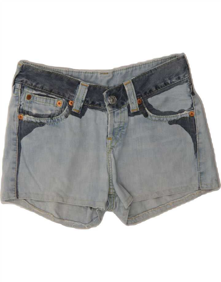 LEVI'S Womens Denim Shorts W29 Medium  Blue Cotton Vintage Levi's and Second-Hand Levi's from Messina Hembry 