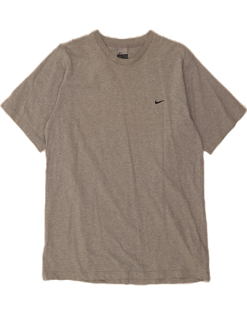 NIKE Mens T-Shirt Top UK 42/44 Large Grey Cotton Vintage Nike and Second-Hand Nike from Messina Hembry 