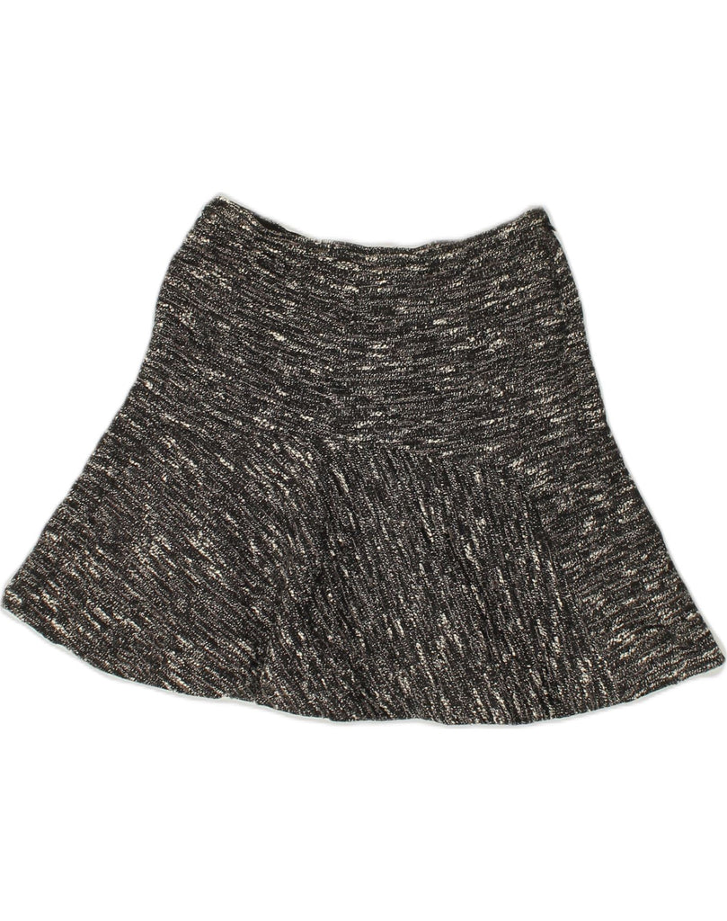 J. CREW Womens Mini Skirt US 2 XS W26  Black Flecked | Vintage J. Crew | Thrift | Second-Hand J. Crew | Used Clothing | Messina Hembry 