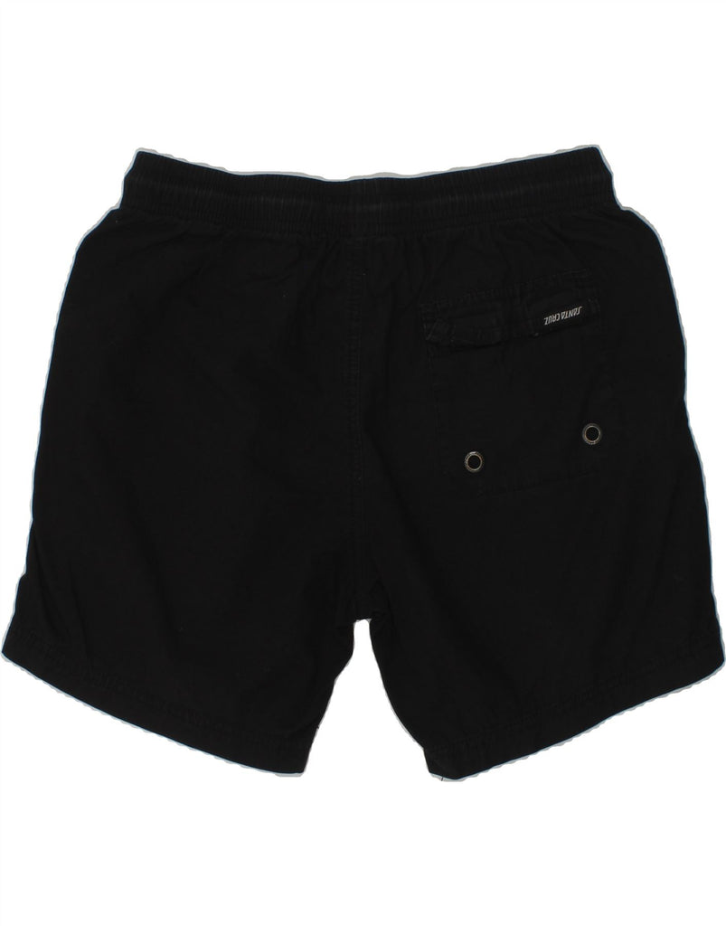 SANTA CRUZ Boys Sport Shorts 11-12 Years Black Cotton | Vintage Santa Cruz | Thrift | Second-Hand Santa Cruz | Used Clothing | Messina Hembry 