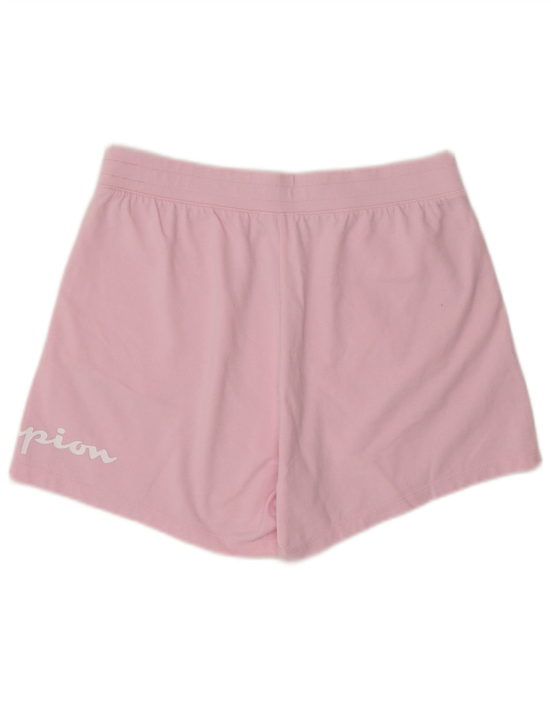 Champion Womens Graphic Sport Shorts UK 12 Medium  Pink