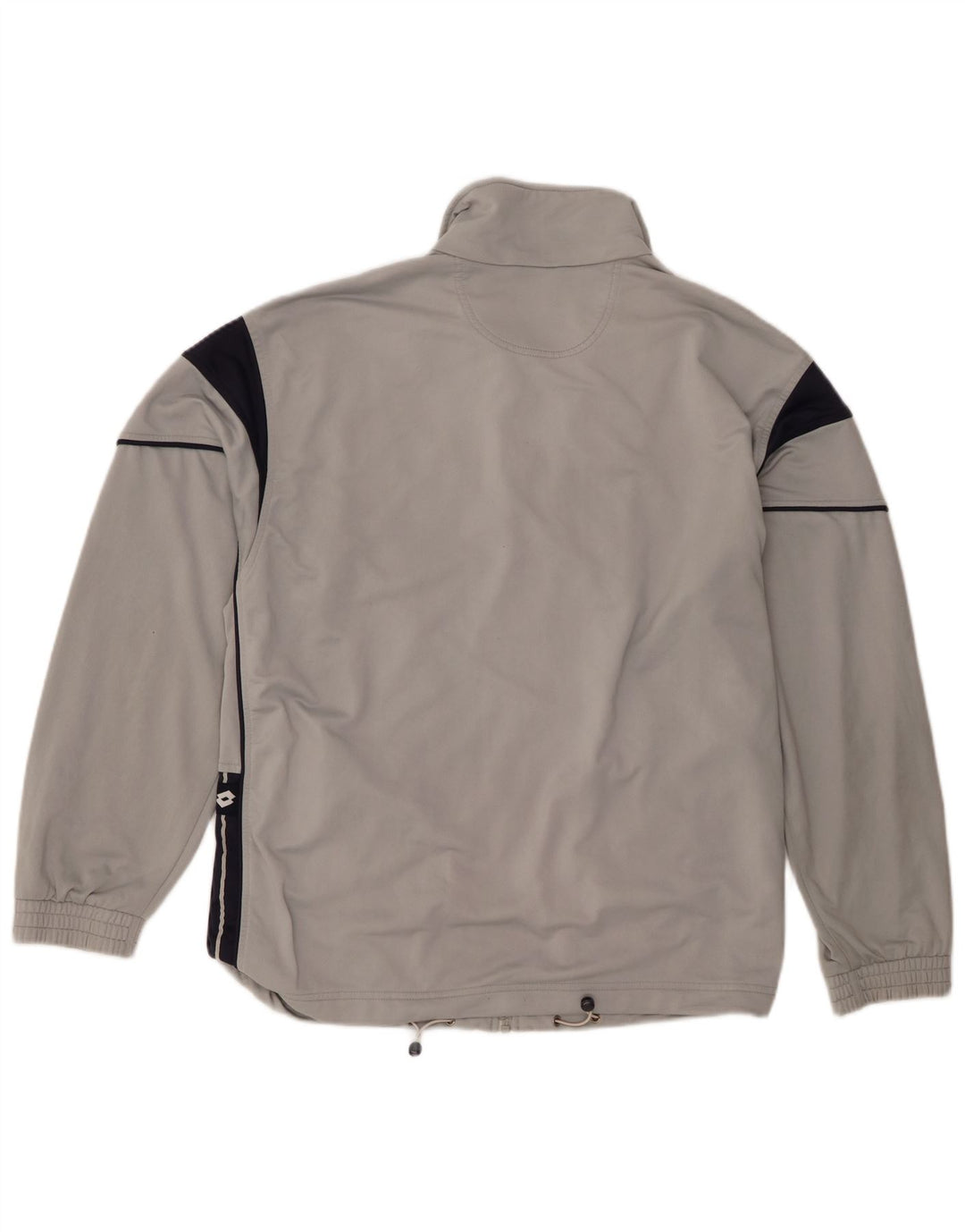 Lotto Mens Tracksuit Top Jacket XL Grey Colourblock