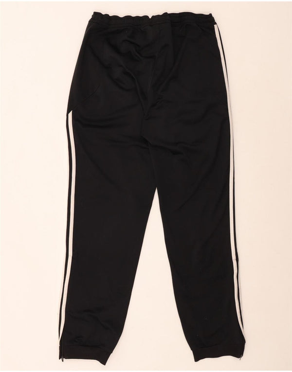 ADIDAS Mens Tracksuit Trousers Joggers UK 44/46 Large Black Polyester