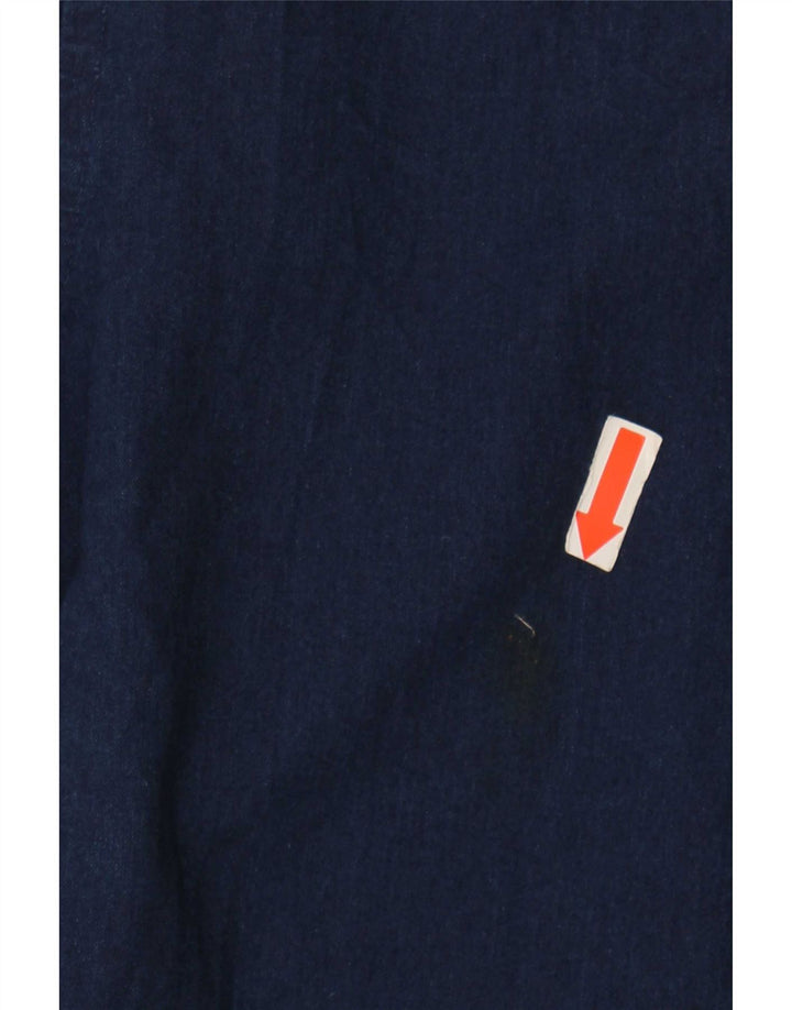 Levi's Mens Shirt Medium Navy Blue Cotton