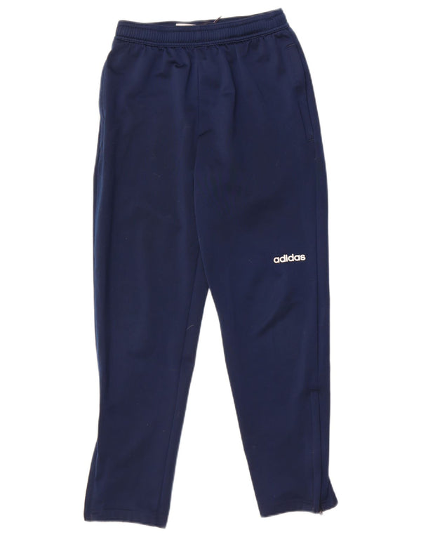 Adidas Boys Tracksuit Trousers 11-12 Years  Navy Blue Polyester