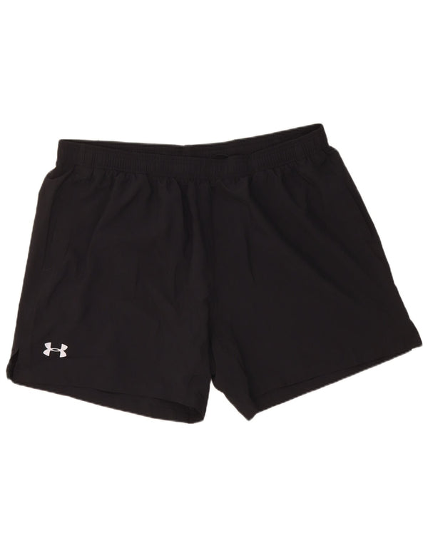 Under Armour Mens Heat Gear Sport Shorts 2XL Black Polyester