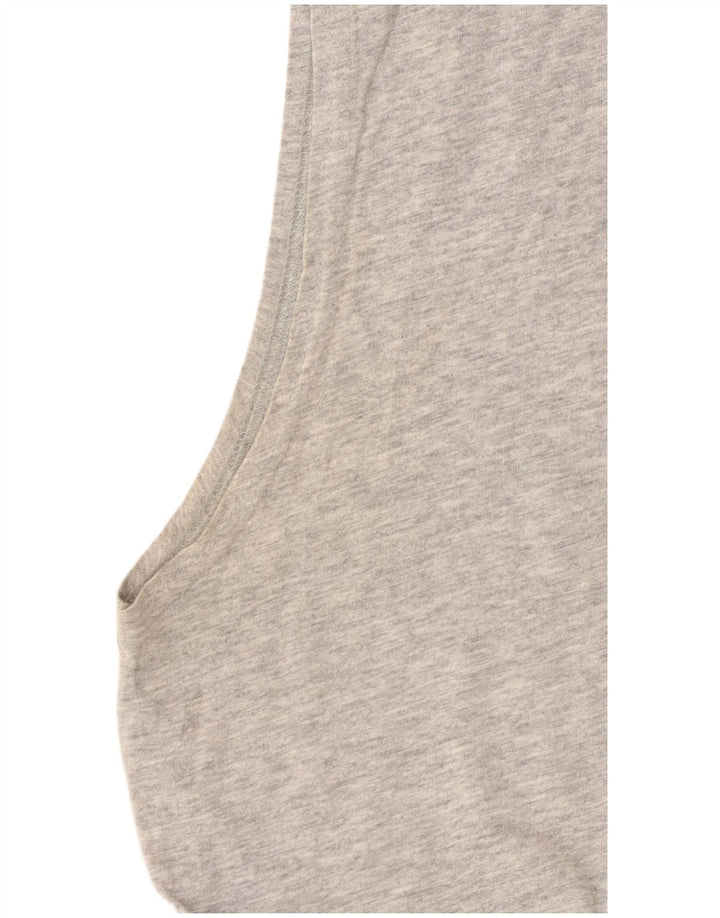 Converse Mens Vest Top Large Grey Cotton