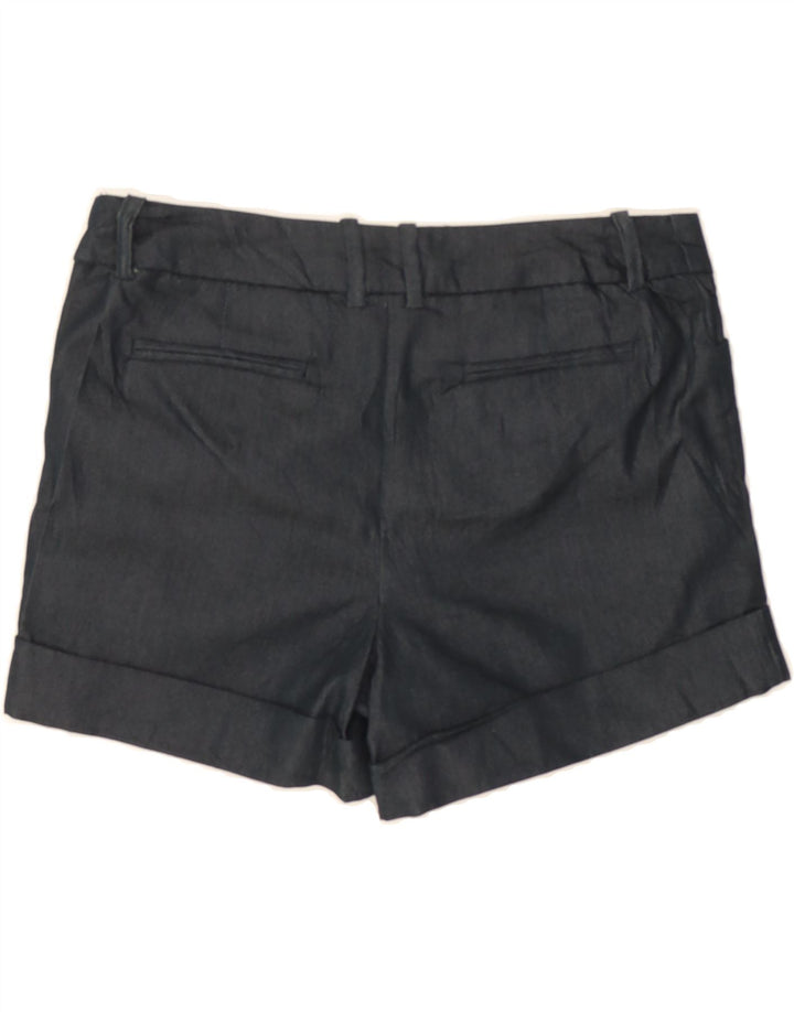 MOSSIMO Womens Stretch Casual Shorts US 4 Small W30  Navy Blue Cotton Vintage Mossimo and Second-Hand Mossimo from Messina Hembry 