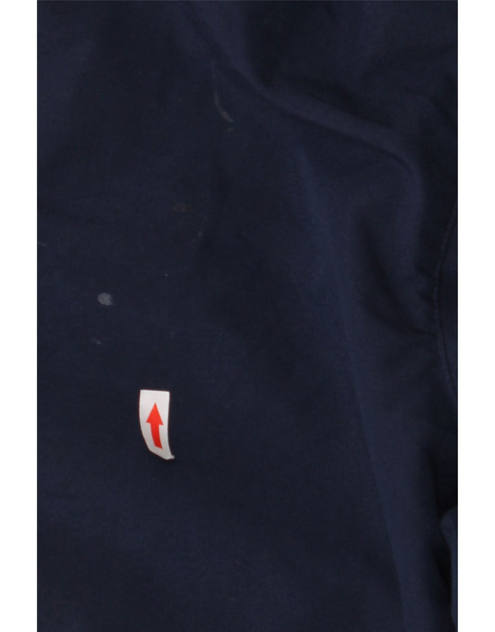 Umbro Mens Graphic Tracksuit Trousers Joggers Large Navy Blue Polyester