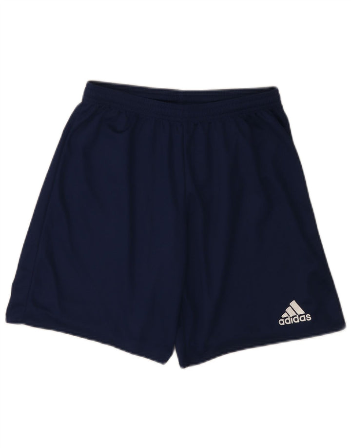 Adidas Mens Aeroready Sport Shorts Small  Navy Blue Polyester