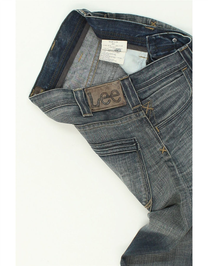 LEE Mens Straight Jeans W28 L34 Blue Cotton | Vintage Lee | Thrift | Second-Hand Lee | Used Clothing | Messina Hembry 