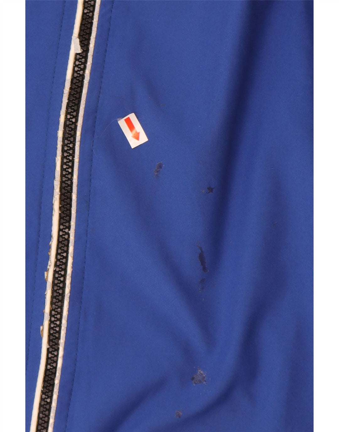 ASICS Mens Tracksuit Top Jacket XL Blue Colourblock Polyester