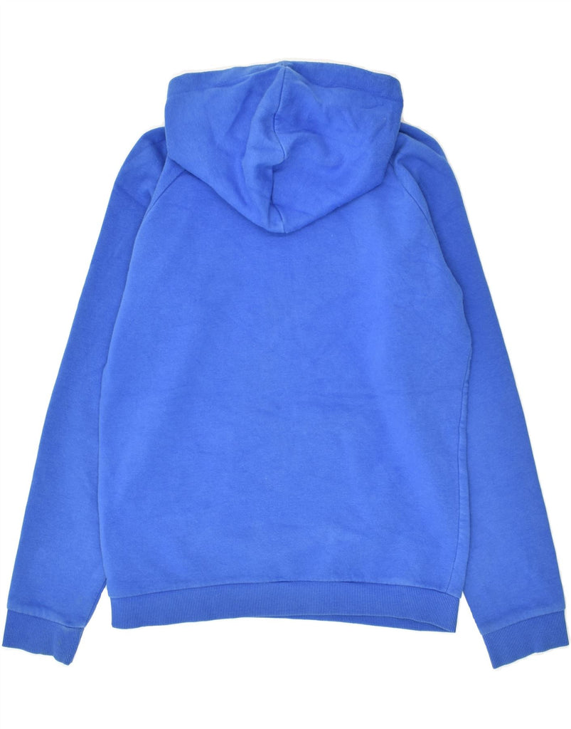 QUIKSILVER Boys Graphic Hoodie Jumper 13-14 Years Blue Cotton | Vintage Quiksilver | Thrift | Second-Hand Quiksilver | Used Clothing | Messina Hembry 