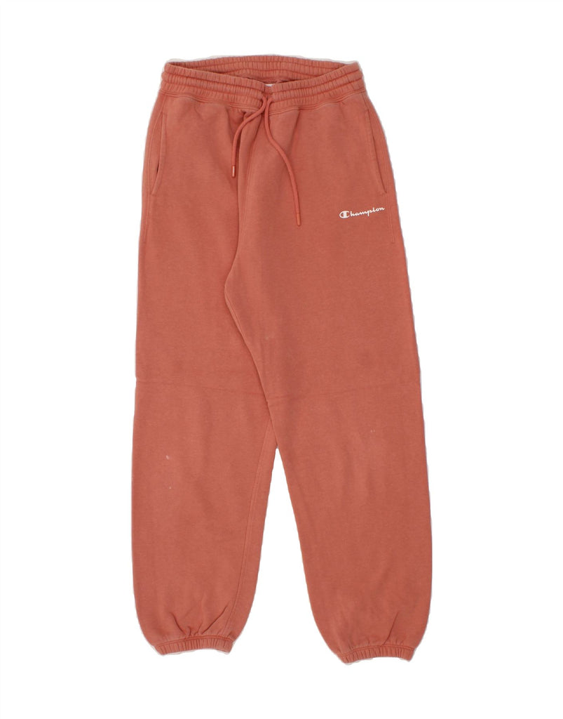 CHAMPION Womens Tracksuit Trousers Joggers UK 12 Medium Maroon Vintage Champion and Second-Hand Champion from Messina Hembry 