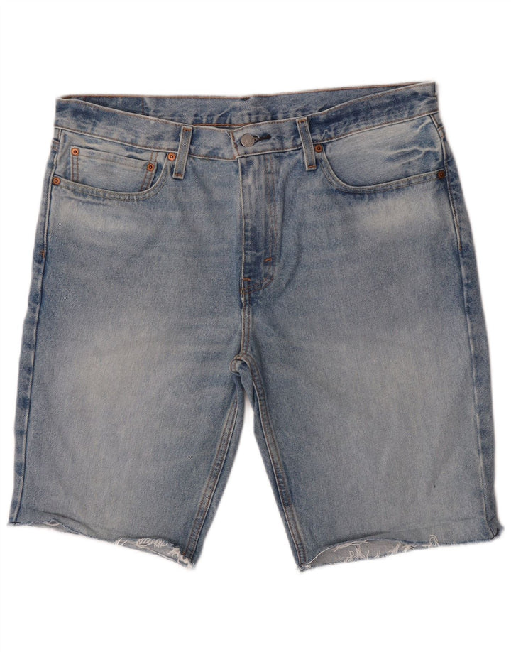 Levi's Mens 511 Denim Shorts W36 Large  Blue Cotton