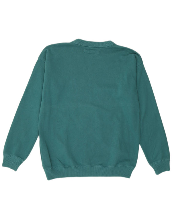 Abercrombie & Fitch Boys Relaxed Fit Sweatshirt Jumper 15-16 Years Green