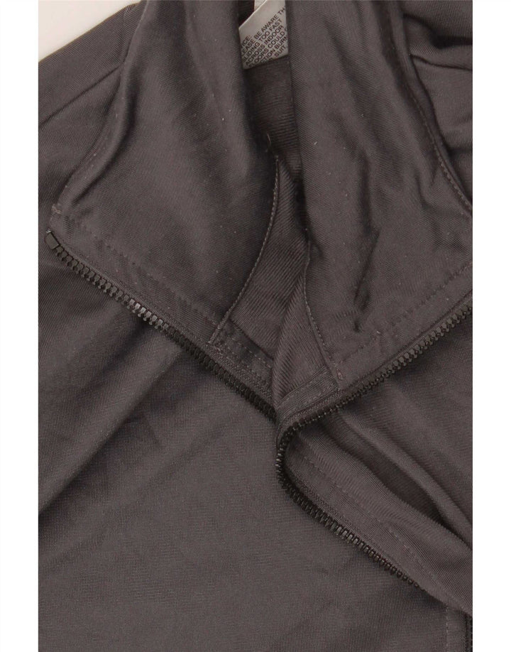 Adidas Mens Tracksuit Top Jacket Large Grey Polyester
