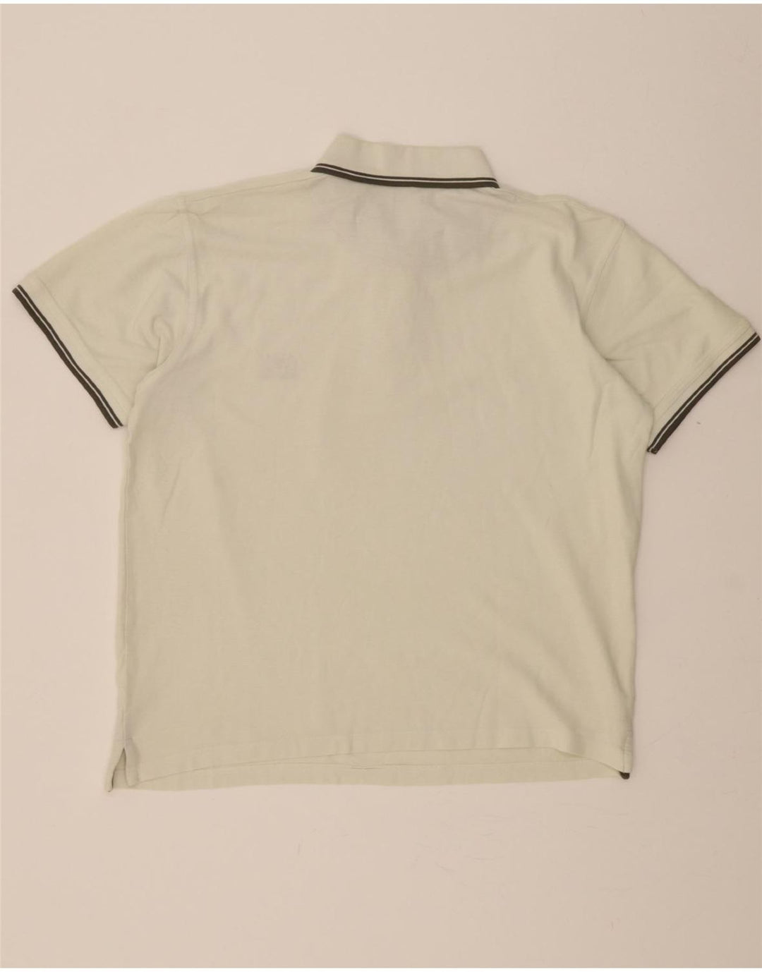 AVIREX Mens Polo Shirt Large White Vintage Avirex and Second-Hand Avirex from Messina Hembry 