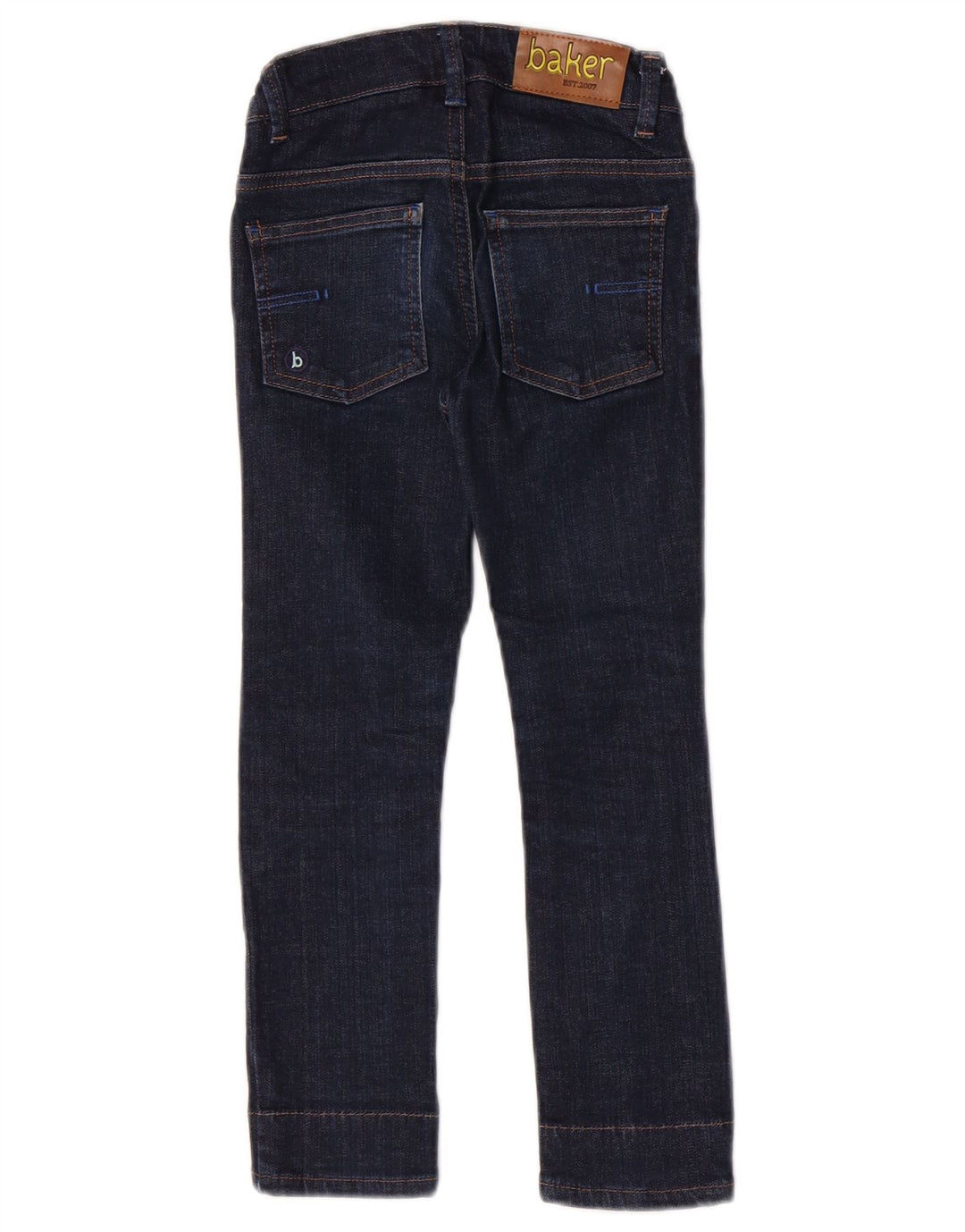 Ted Baker Boys Slim Jeans 5-6 Years W20 L20 Navy Blue Cotton