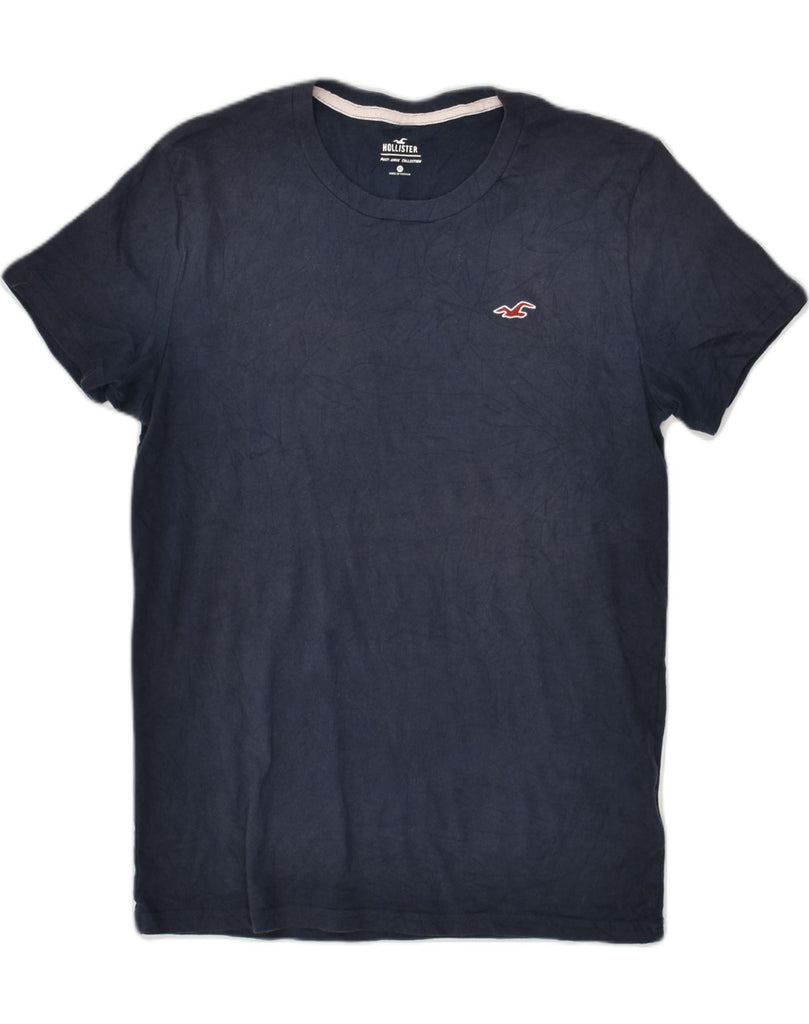 HOLLISTER Mens T-Shirt Top XS Navy Blue Cotton | Vintage Hollister | Thrift | Second-Hand Hollister | Used Clothing | Messina Hembry 