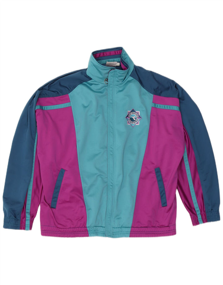 Diadora Mens Tracksuit Top Jacket UK 44 XL Multicoloured Colourblock