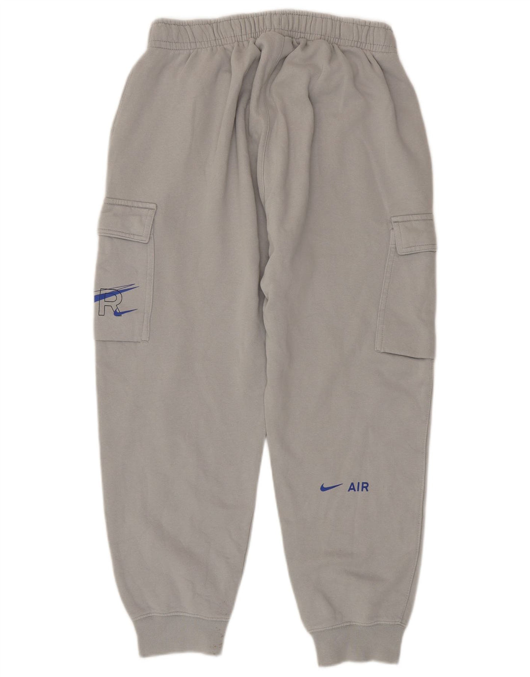 Nike Mens Cargo Crop Tracksuit Trousers Joggers Medium Grey Cotton