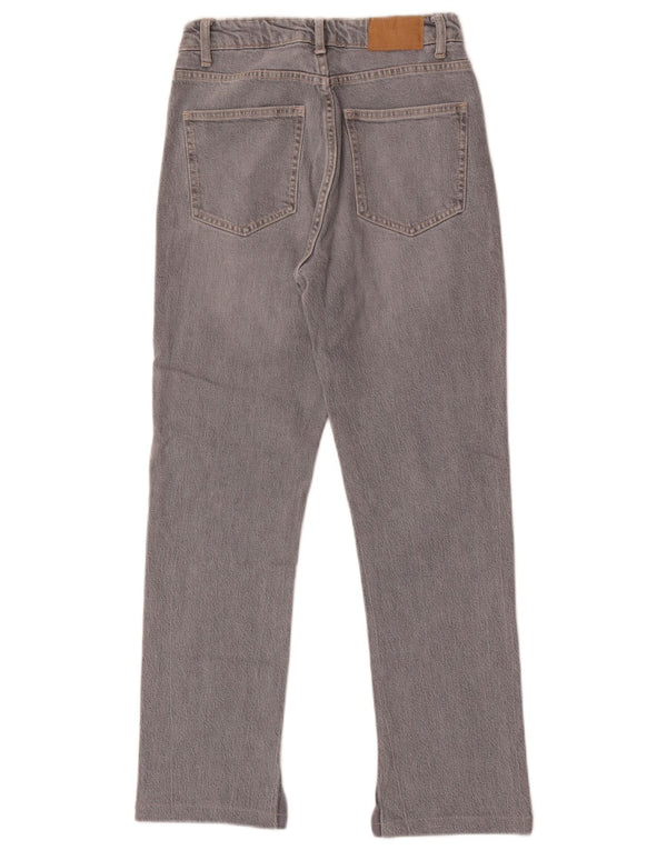 Zara Womens Straight Jeans EU 36 XS W26 L27 Grey