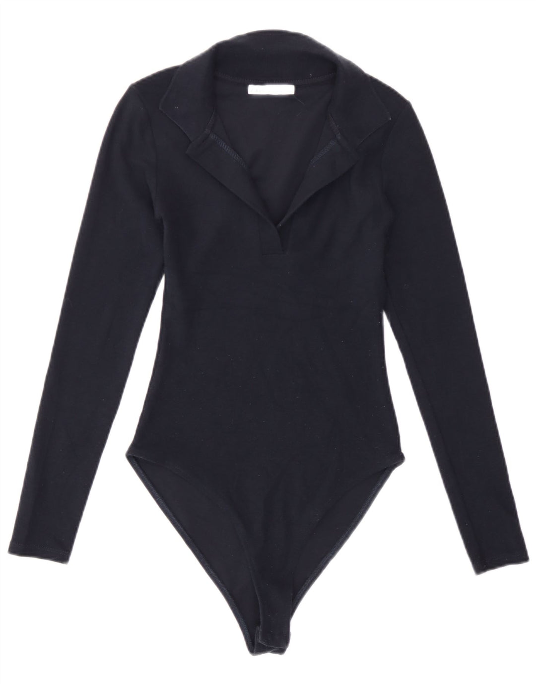 Zara Womens Bodysuit UK 8 Small Navy Blue