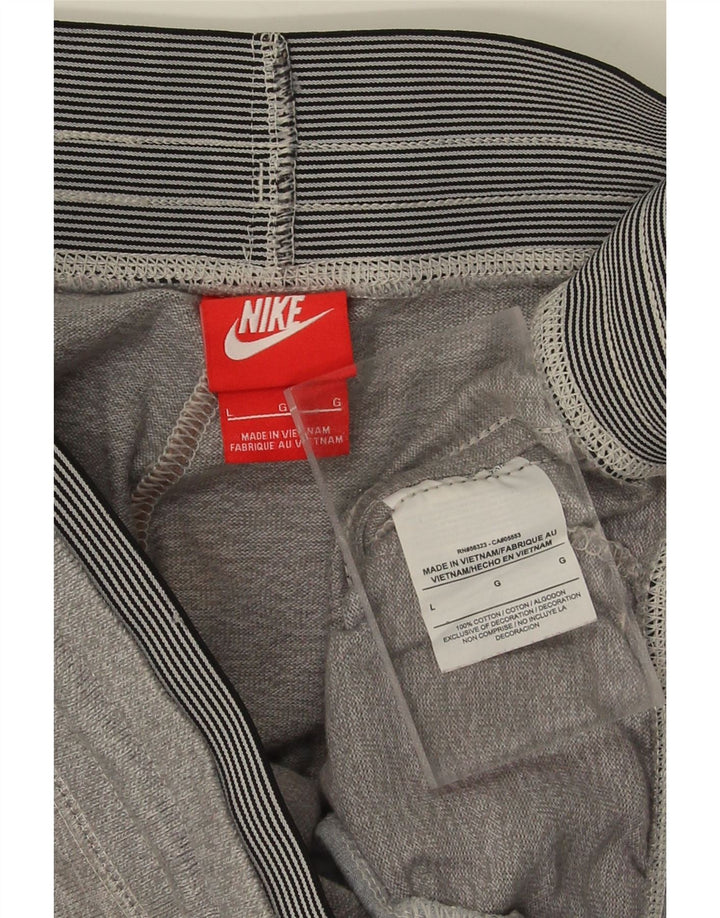 NIKE Mens Tracksuit Trousers Joggers Large Grey Cotton Vintage Nike and Second-Hand Nike from Messina Hembry 