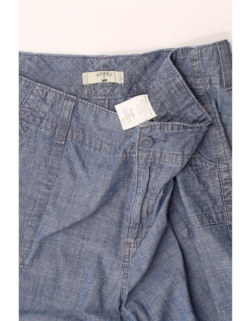LEE Womens Riders Casual Shorts US 18 2XL W40 Blue Cotton Vintage Lee and Second-Hand Lee from Messina Hembry 