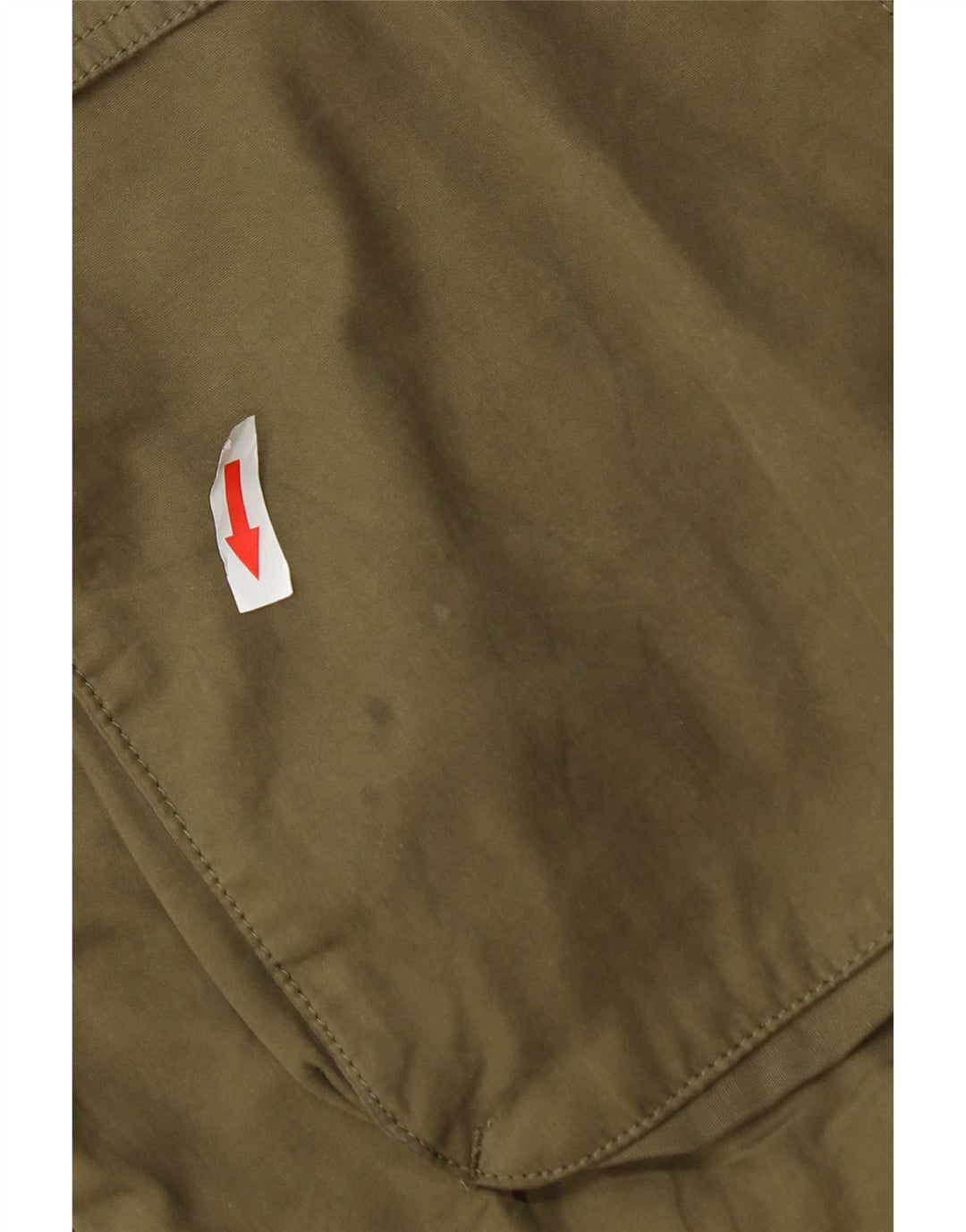 Marks & Spencer Womens Hooded Parka Jacket UK 18 XL  Khaki Polyester