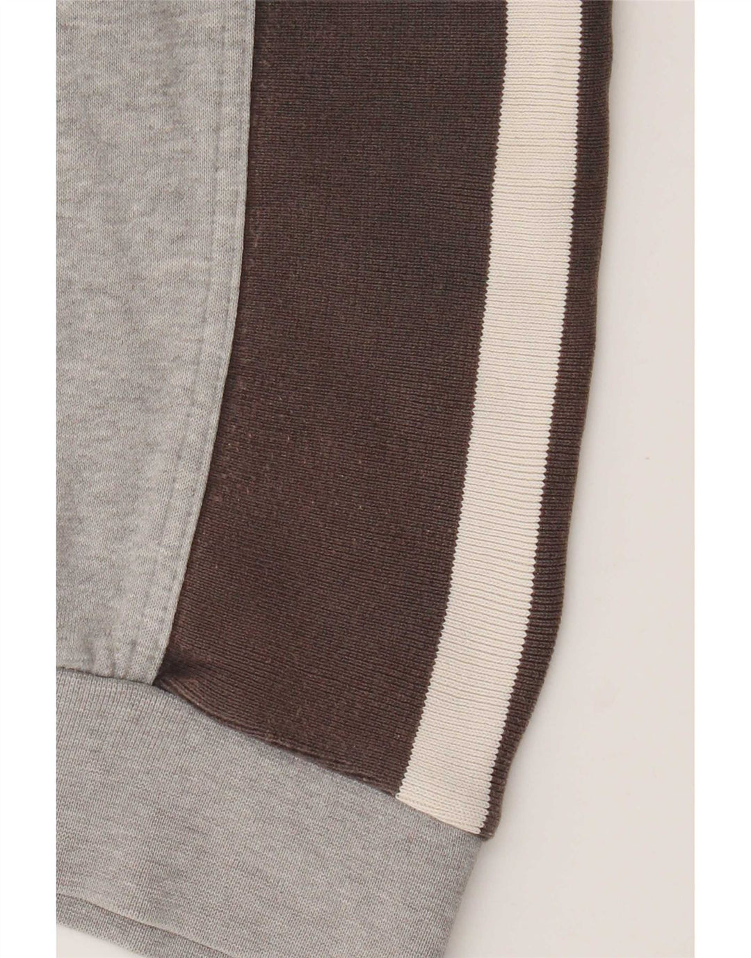 Nike Mens Sweatshirt Jumper Large Grey Colourblock Cotton