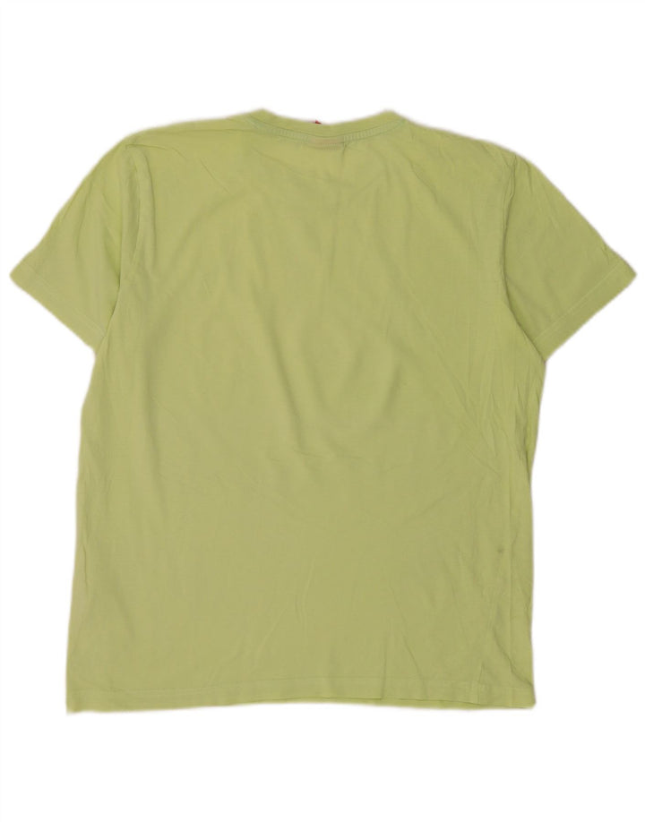 Puma Mens T-Shirt Top Medium Green