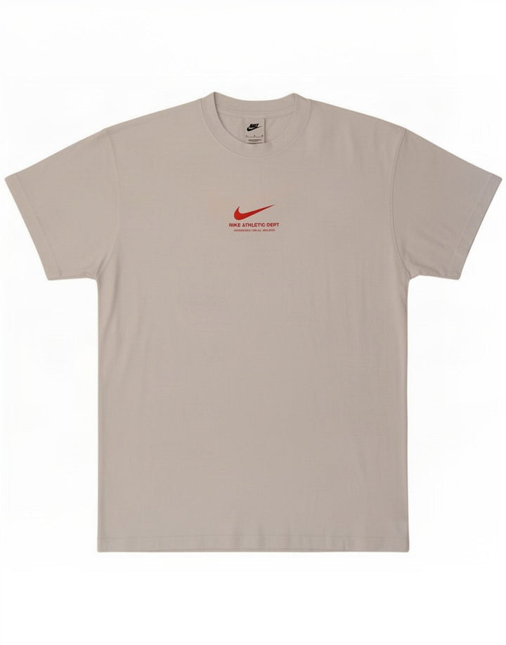 Nike Mens Graphic T-Shirt Top Medium White Cotton