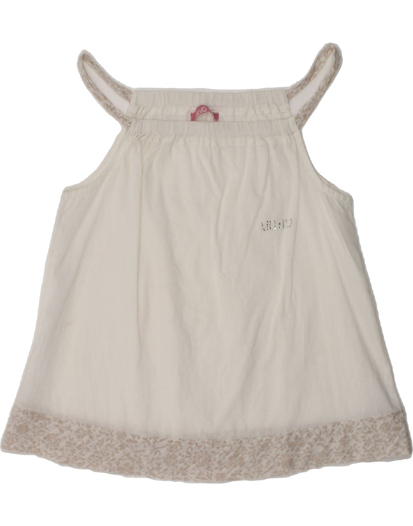 LIU JO Girls Blouse Top 6-7 Years White | Vintage Liu Jo | Thrift | Second-Hand Liu Jo | Used Clothing | Messina Hembry 