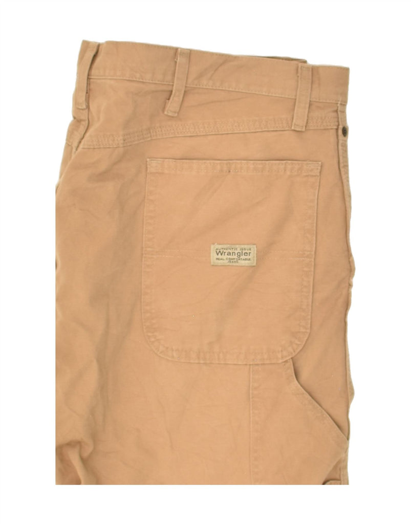 WRANGLER Mens Straight Cargo Trousers W40 L30 Beige Vintage Wrangler and Second-Hand Wrangler from Messina Hembry 