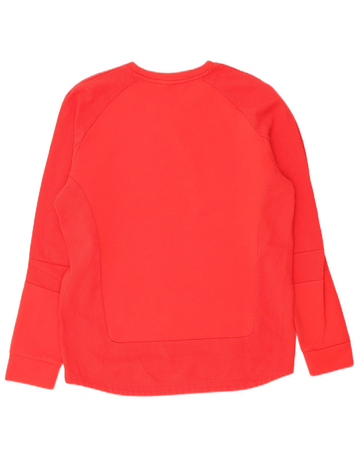 Puma Mens Sweatshirt Jumper Large Red Cotton