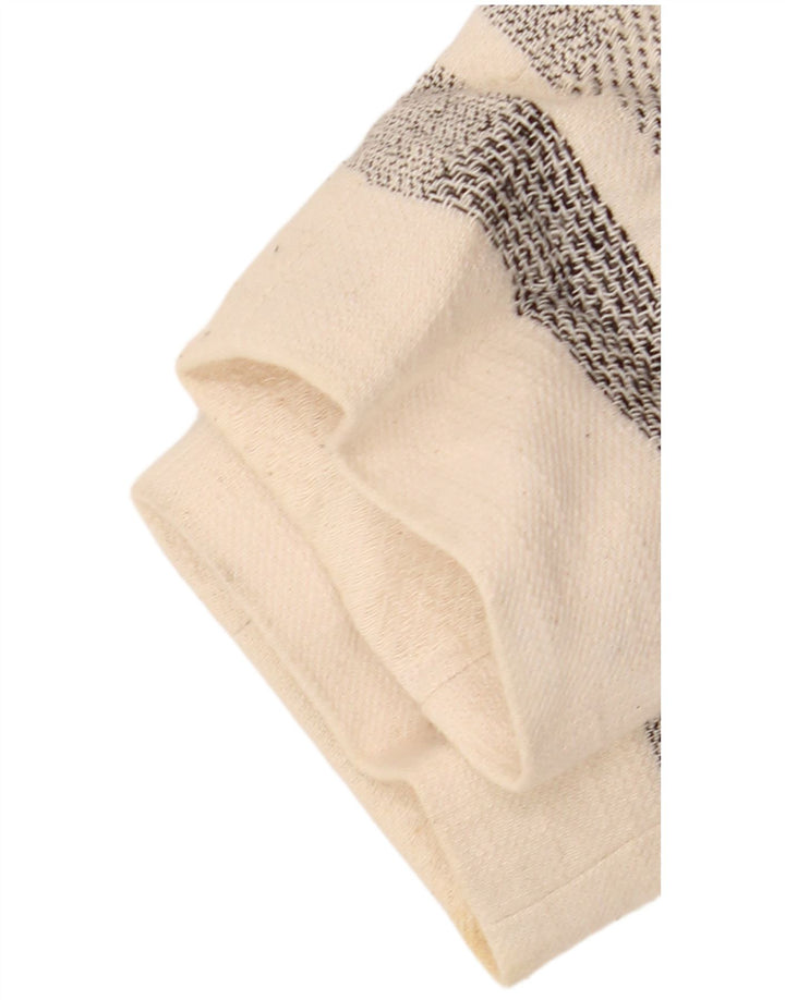 Zara Womens Bolero Jacket UK 10 Small Off White Striped
