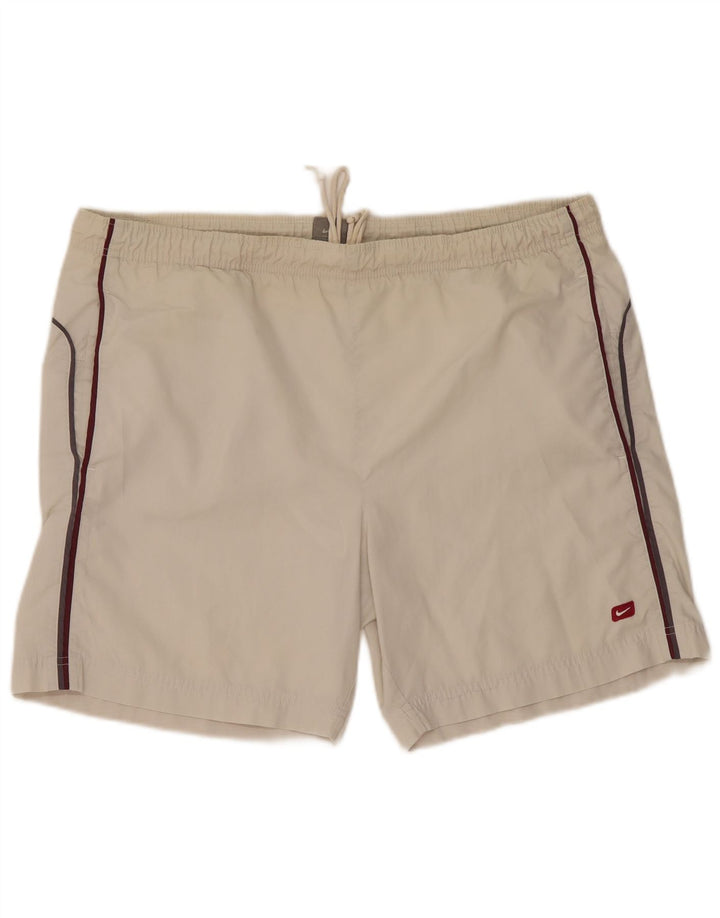 Nike Mens Swimming Shorts UK 42/44 Large White