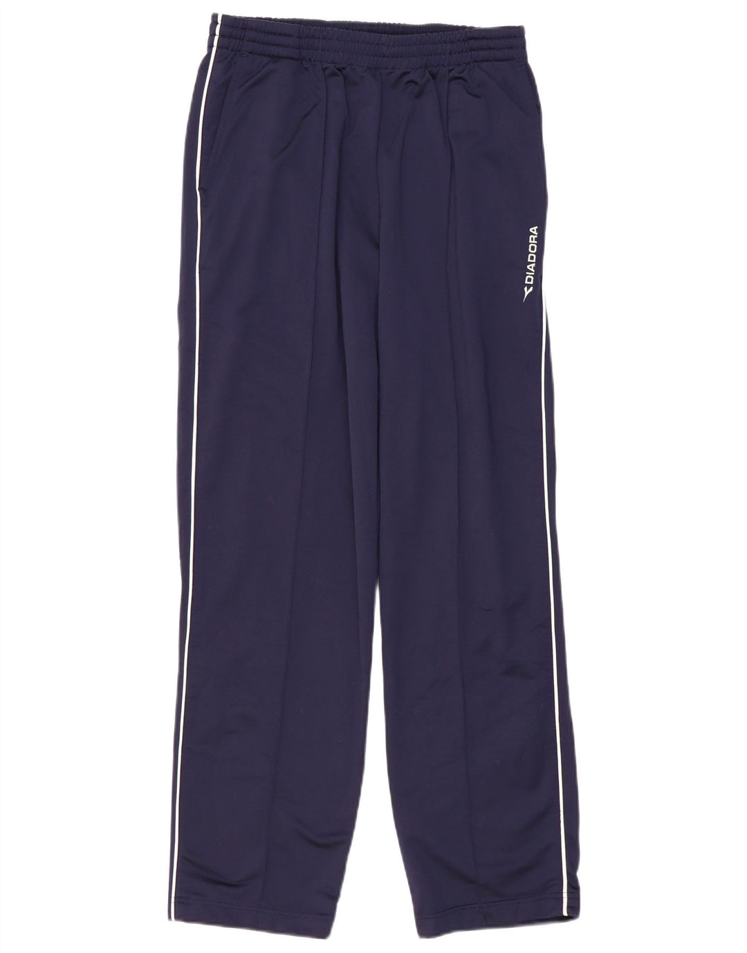 DIADORA Mens Tracksuit Trousers UK 38 Medium Navy Blue Polyester