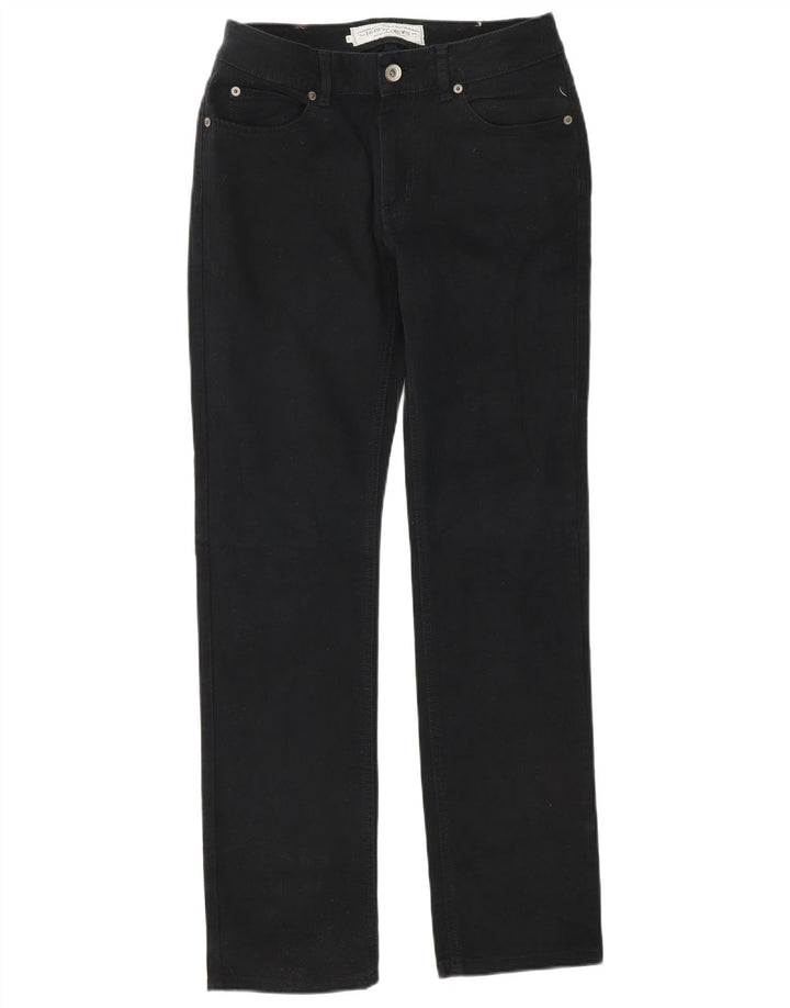 Henry Cottons Womens Straight Jeans W27 L30 Black Cotton