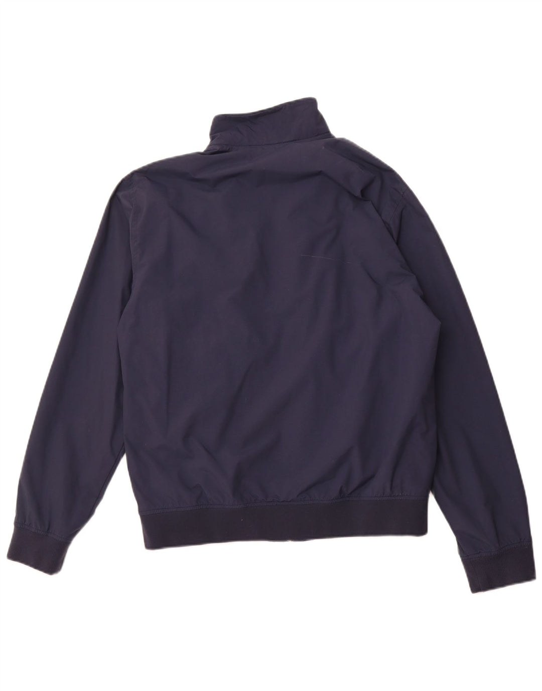 FRED PERRY Mens Bomber Jacket UK 38 Medium Navy Blue Polyamide