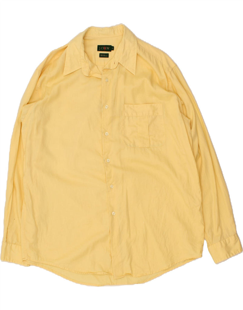 J. CREW Mens Shirt Large Yellow Cotton Vintage J. Crew and Second-Hand J. Crew from Messina Hembry 