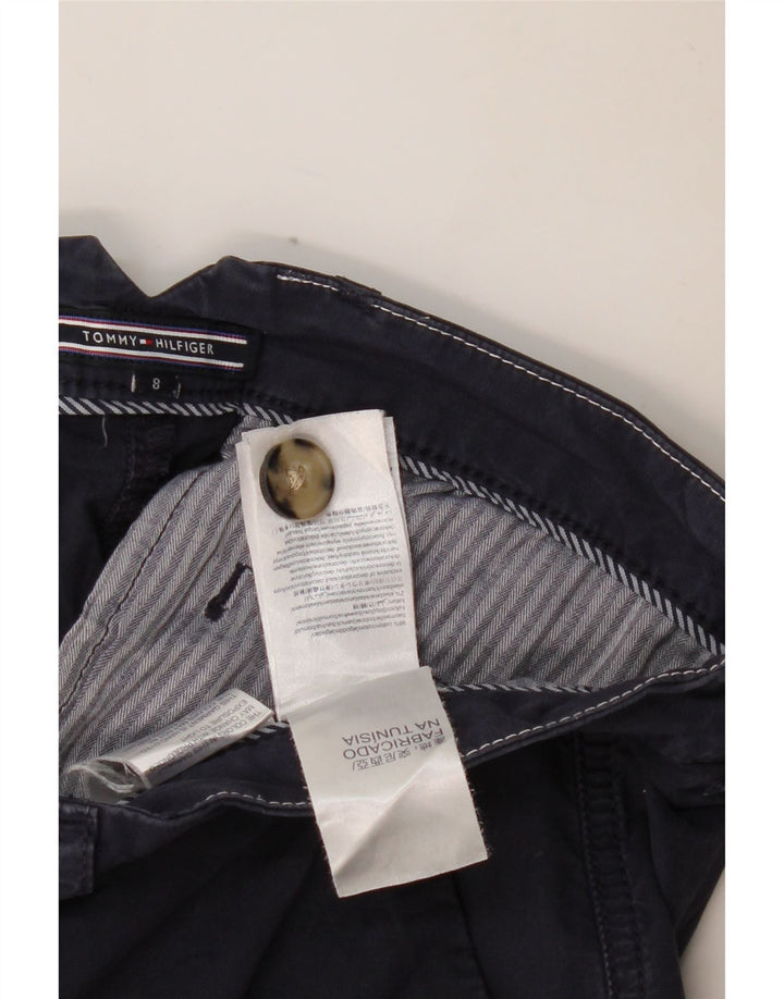 TOMMY HILFIGER Womens Chino Shorts US 8 Medium W32  Navy Blue Cotton