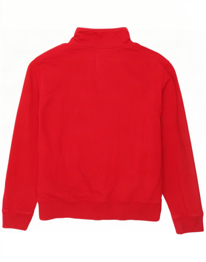 Fila Mens Graphic Tracksuit Top Jacket Medium Red Cotton