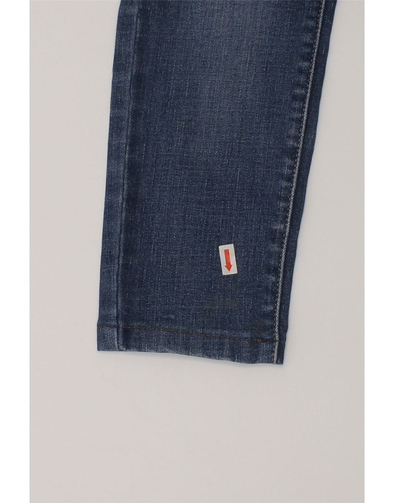 LEVI'S Womens 710 Super Skinny Jeans W25 L22  Blue Cotton | Vintage Levi's | Thrift | Second-Hand Levi's | Used Clothing | Messina Hembry 