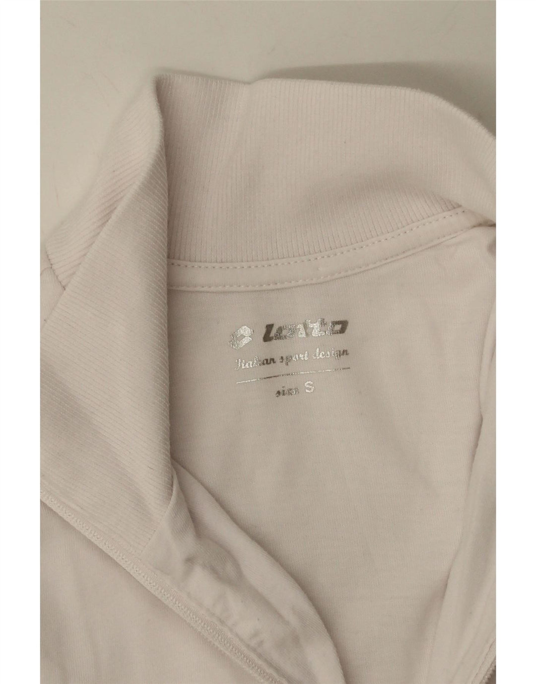 Lotto Womens Tracksuit Top Jacket UK 10 Small White