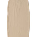 Zara Womens Midi Skirt Small W26  Off White Cotton
