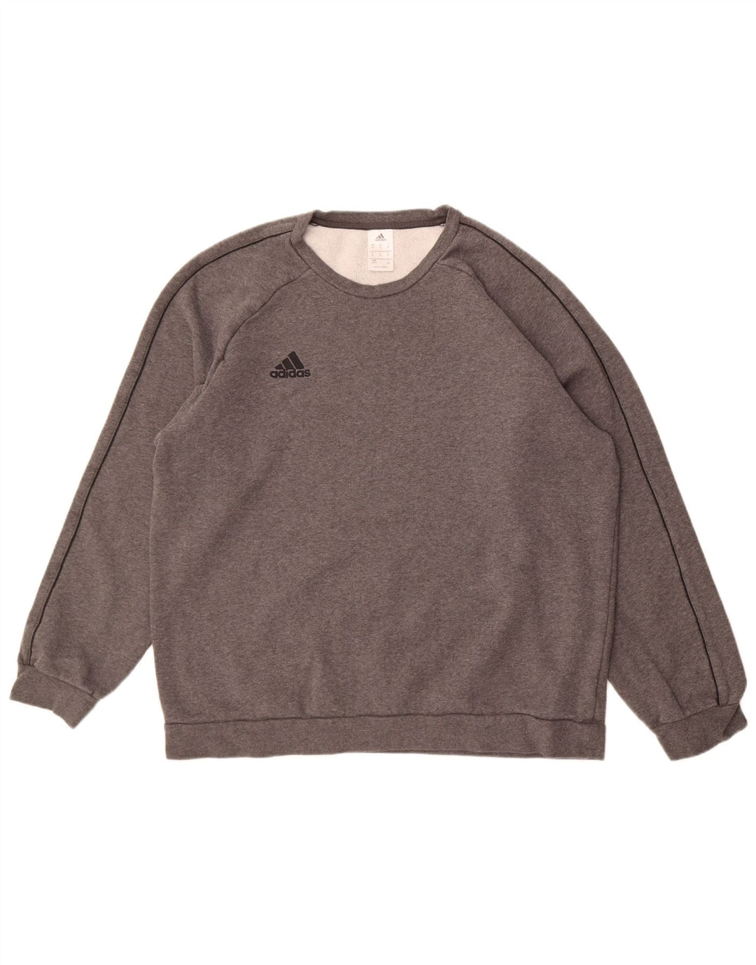 Adidas Mens Sweatshirt Jumper XL Grey Cotton